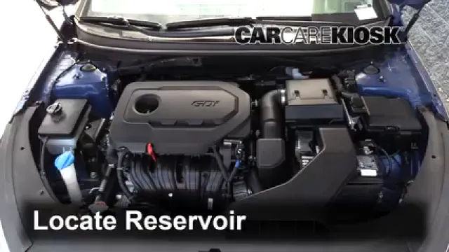 2019 Hyundai Sonata Sport 2.4L 4 Cyl. Windshield Washer Fluid Add Fluid